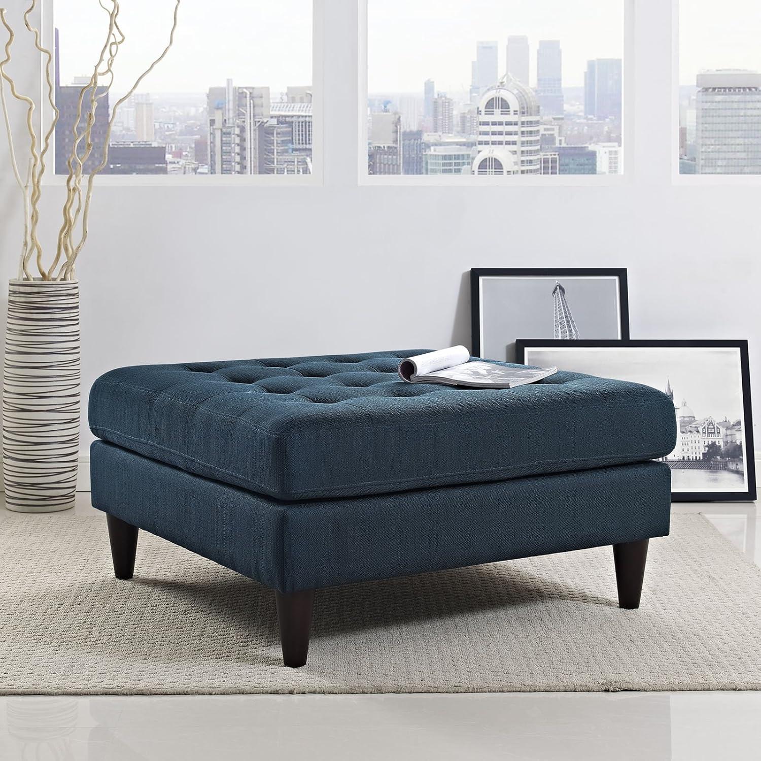 Modway Empress Upholstered Fabric Large Ottoman