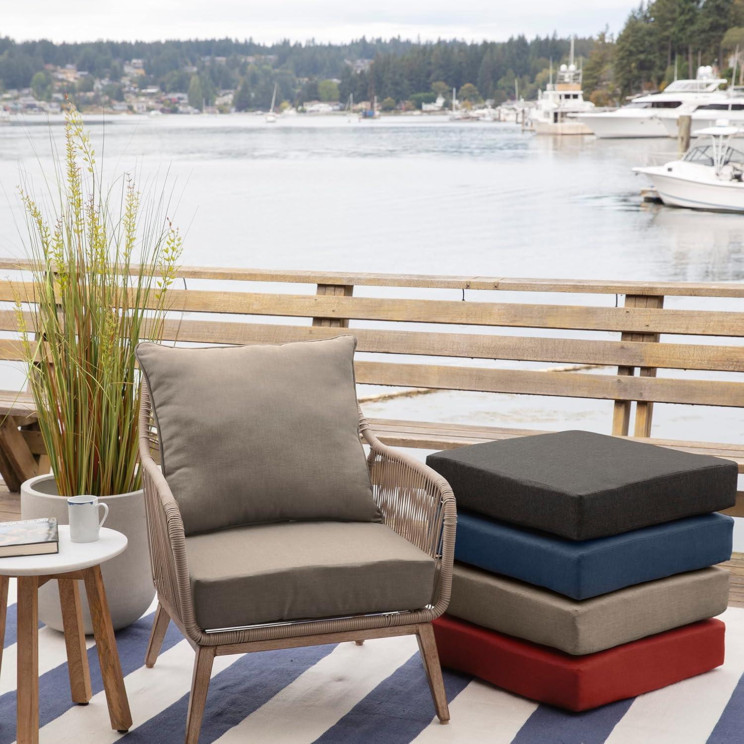 Arden Selections Oceantex Outdoor Deep Seating Cushion Set 24 x 24