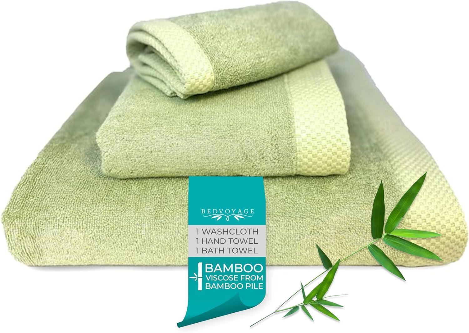 BedVoyage BedVoyage Viscose from Bamboo Luxury Resort 3pc Towel Set