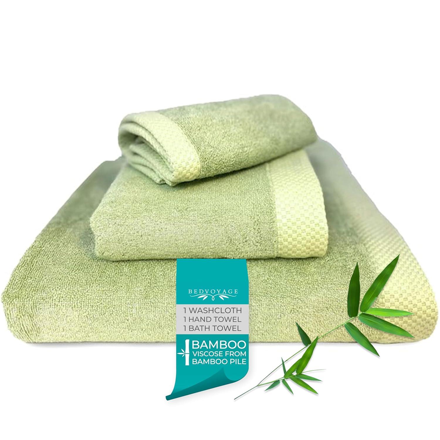 BedVoyage BedVoyage Viscose from Bamboo Luxury Resort 3pc Towel Set