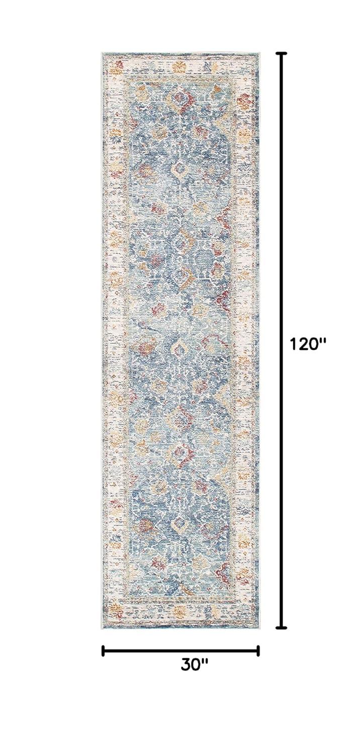 Pasargad Heritage Oriental Light Blue Area Rug