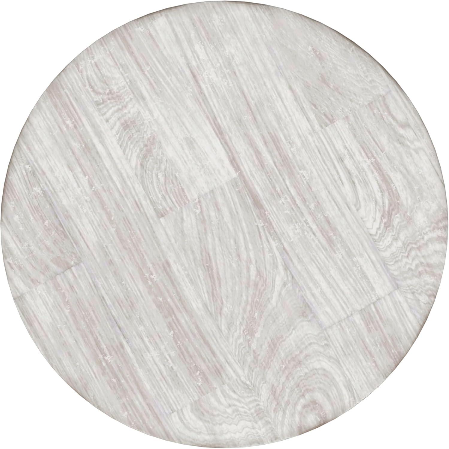 Simpli Home Boyd Solid Mango Wood Pedestal Accent End Table