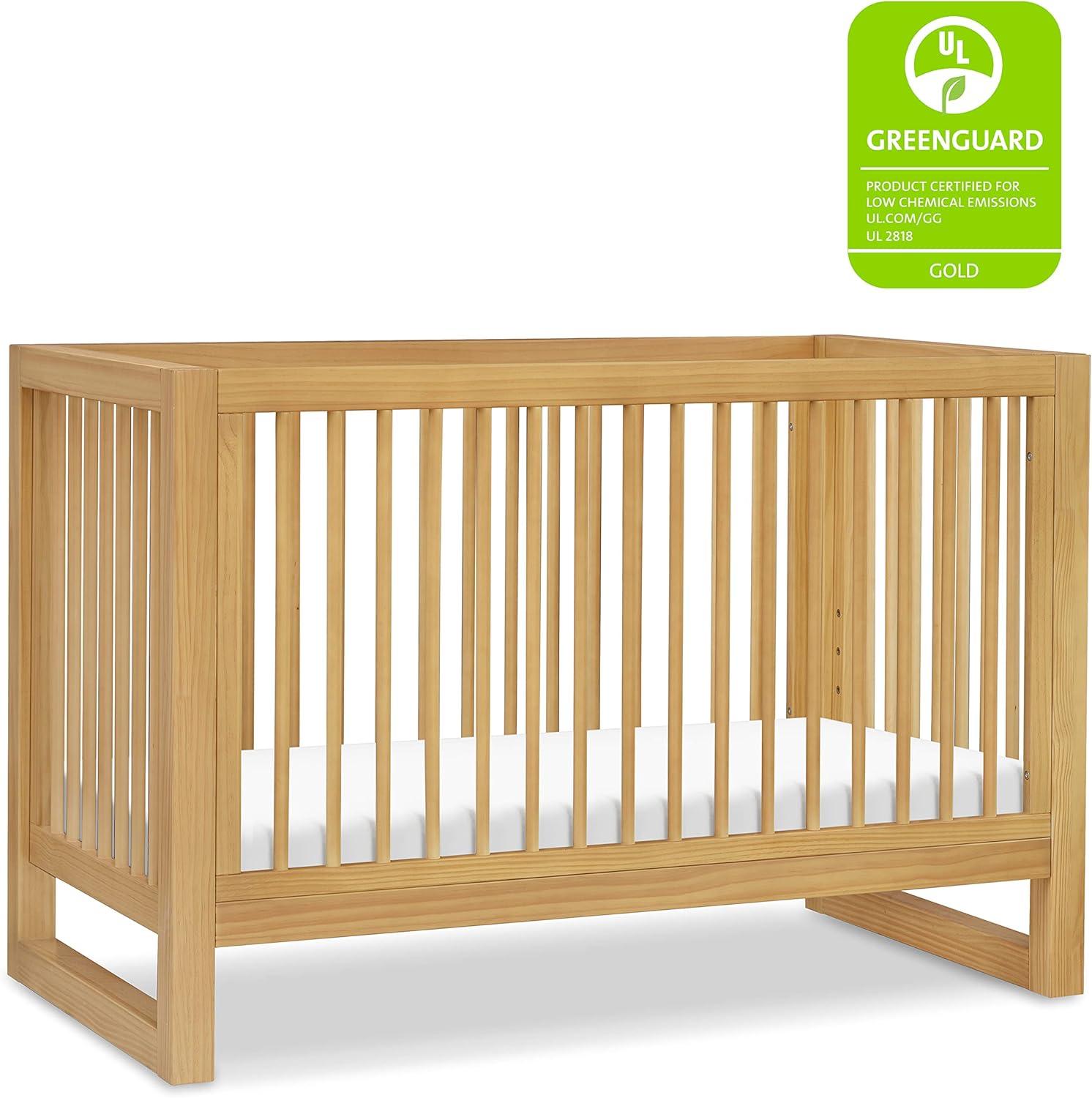 Nantucket Greenguard Gold Certified 3 -in-1 Convertible Crib