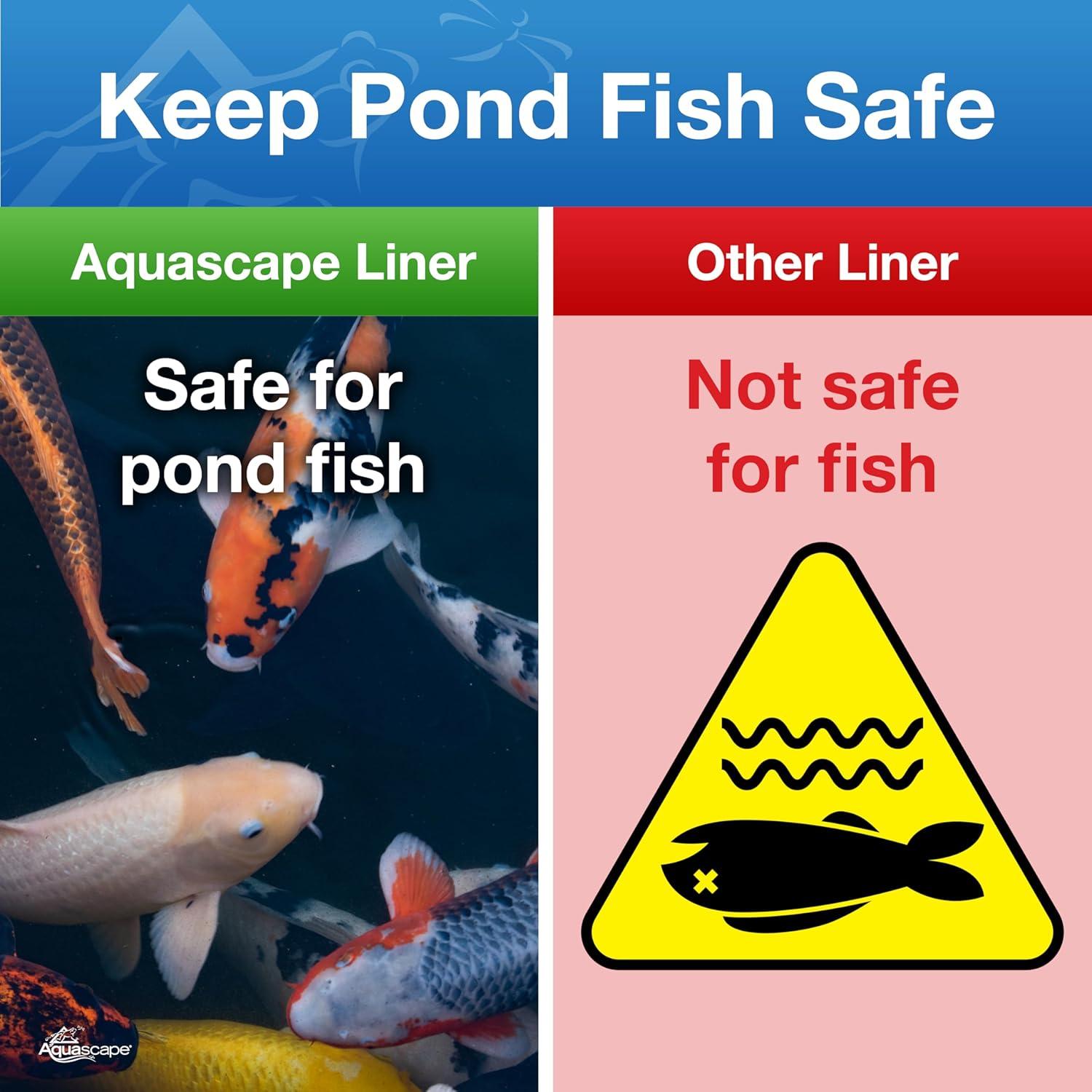 Aquascape EPDM 45 Mil Fish Safe Pond Liner
