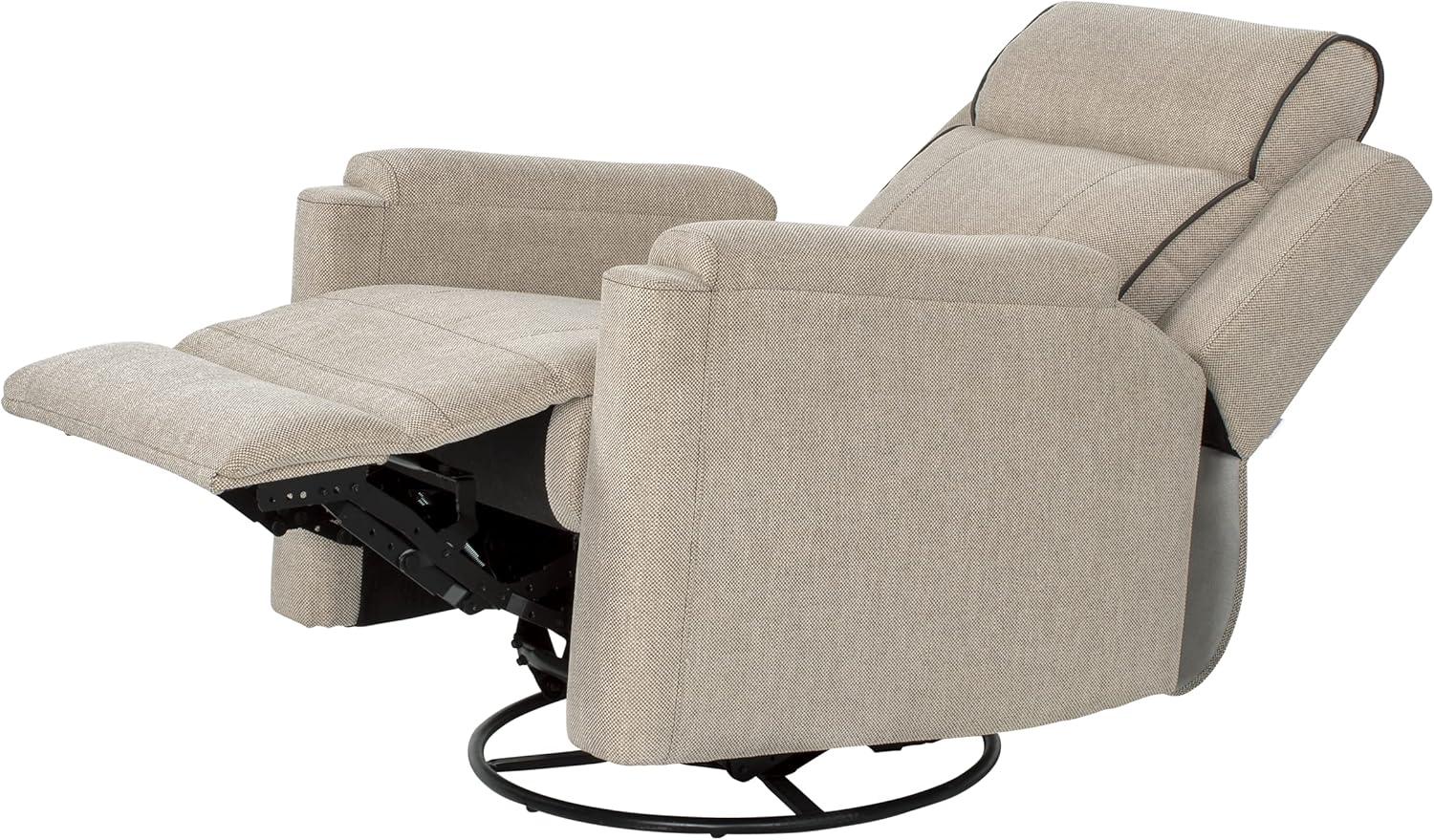Thomas Payne RV Swivel Glide Recliner - Norlina - Luxurious, Comfortable RV Recliner - Easy-to-Clean PolyHyde Vinyl Fabric - High-Density Foam Interior for Extra Comfort - 2020129856