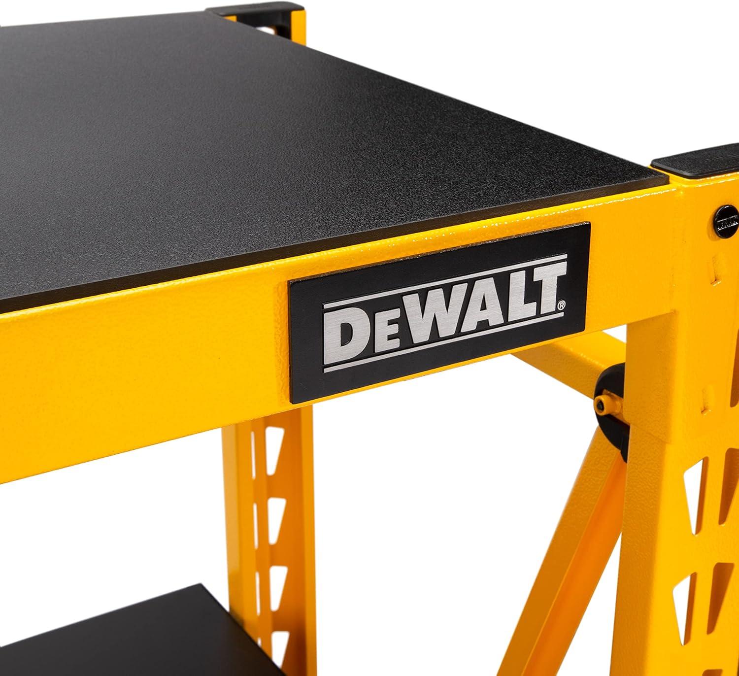 DEWALTRAKDXST4500 4FT 3SHLF INDUST RACK YELLOW