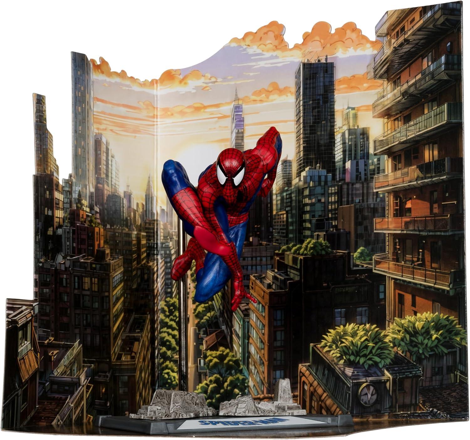 Marvel Spider-Man 1:10th Scale Action Figure with Art Card