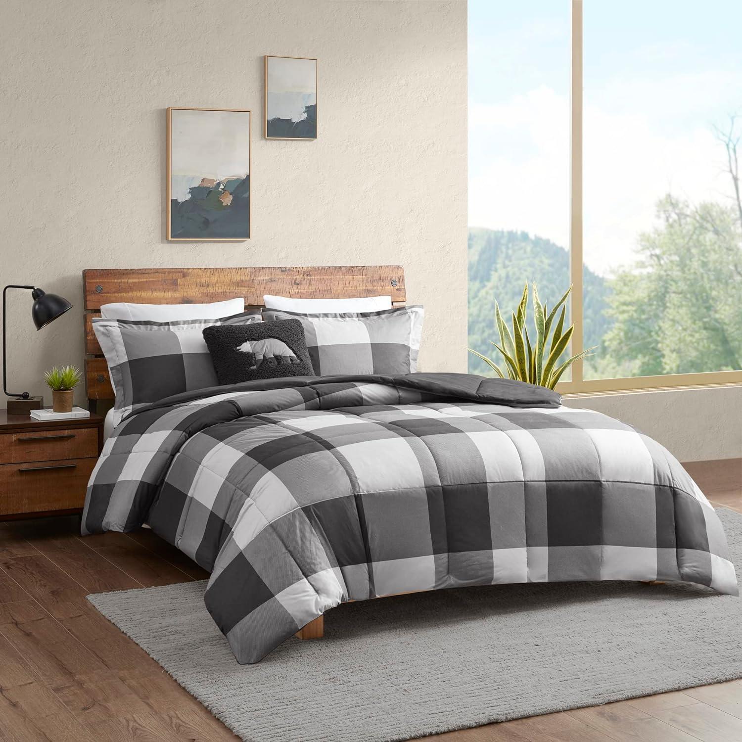 Woolrich Hudson Valley Down Alternative Buffalo Check Comforter Set