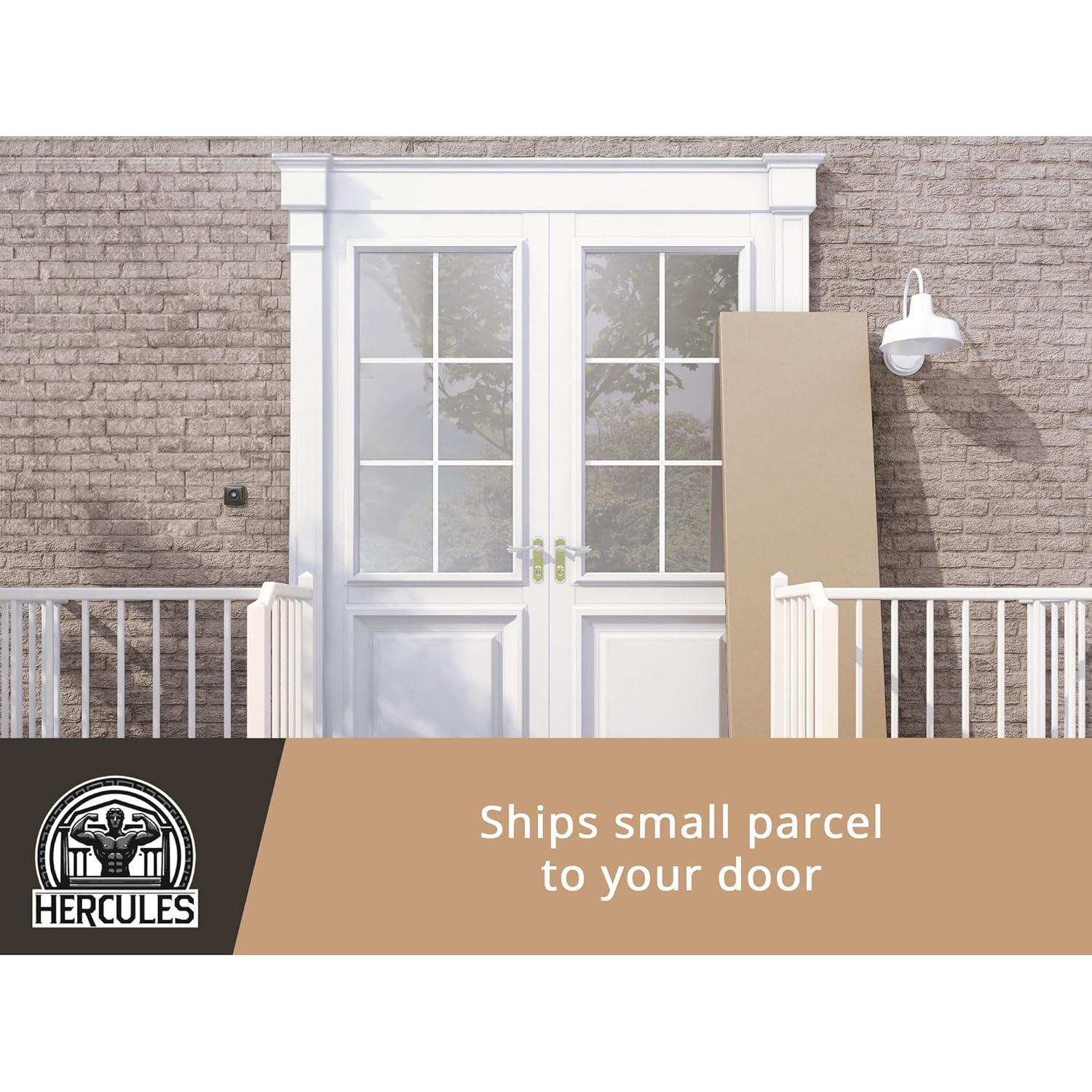Hercules 4 Inch Low Profile Foundation Mattress Box Spring Replacement