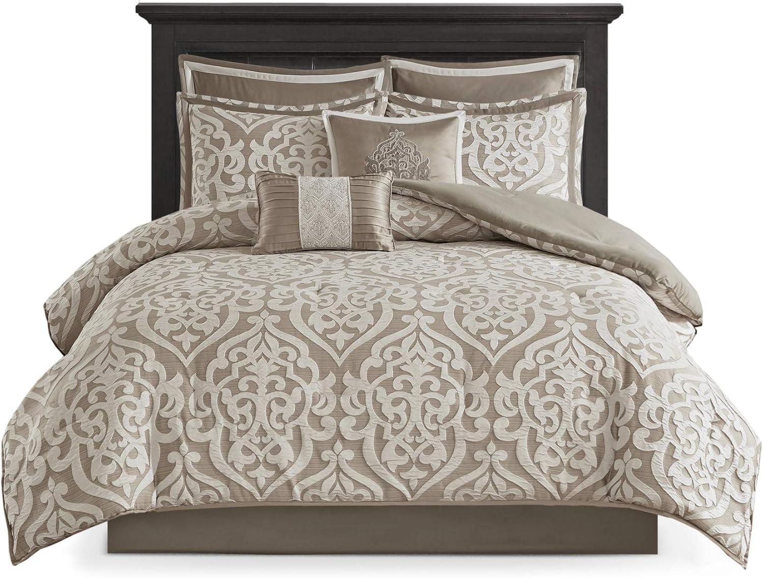 Odette Jacquard 8 Piece Comforter Set