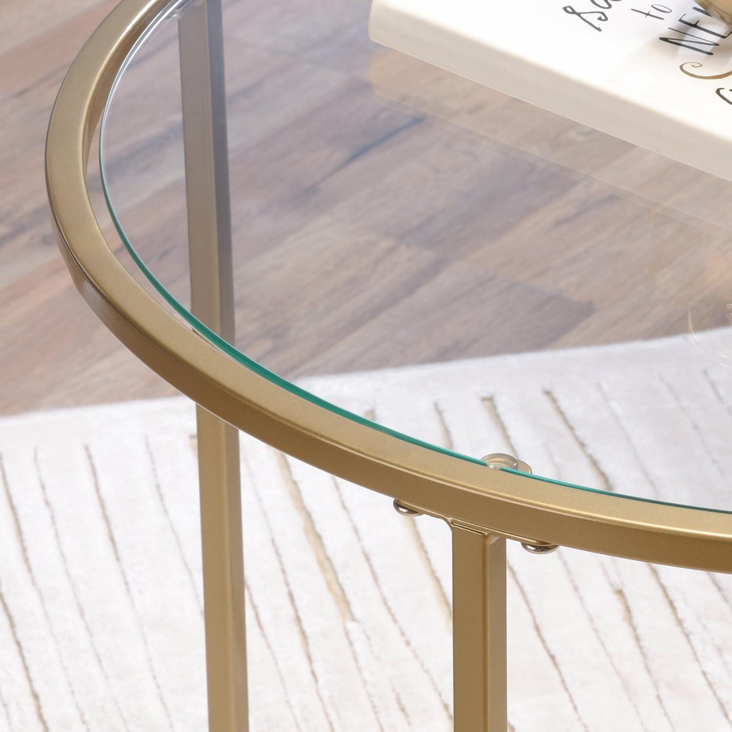 Claire Round Metal Side Table