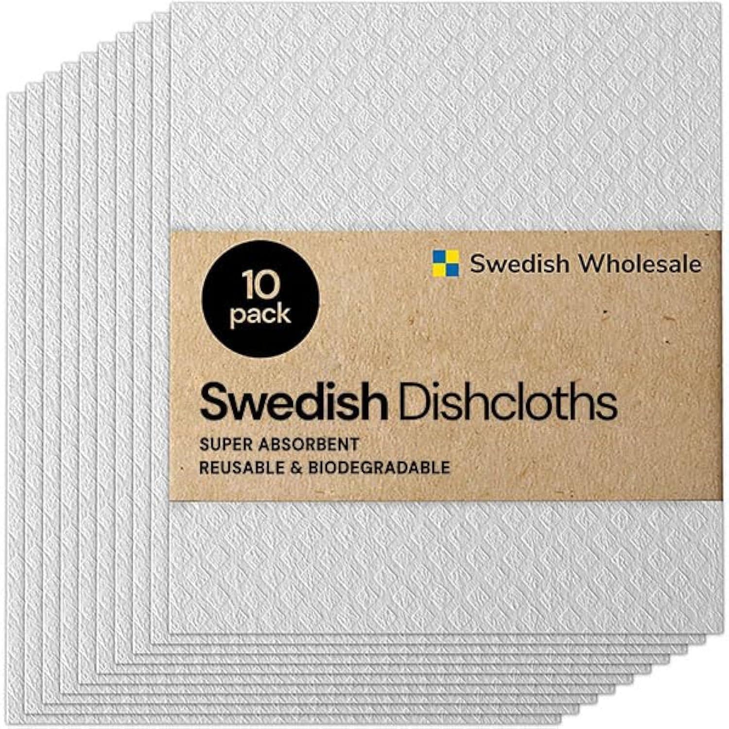 Swedish Dishcloth - 10 PCK