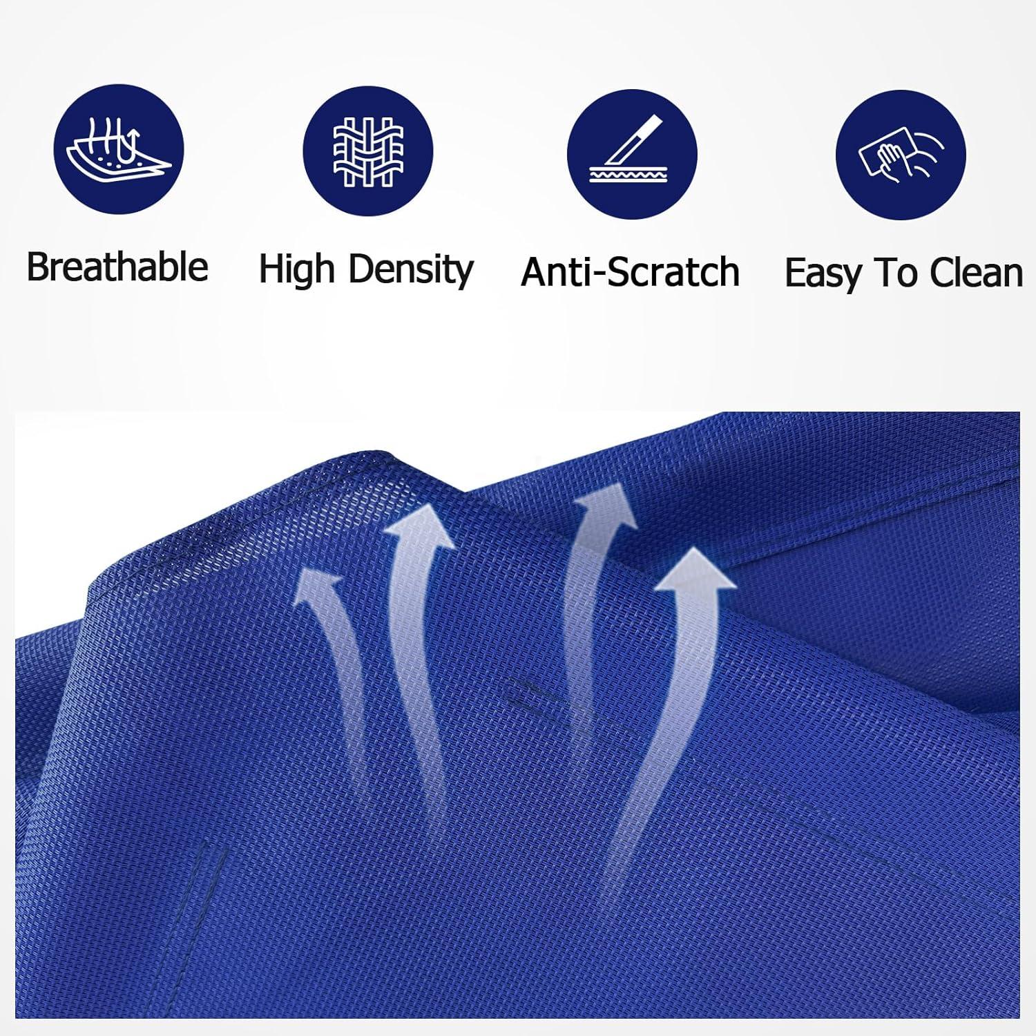 Tucker Murphy Pet™ Cooling Elevated Dog Bed, Portable Raised Pet Cot with Breathable Fabric and Alloy Steel Frame