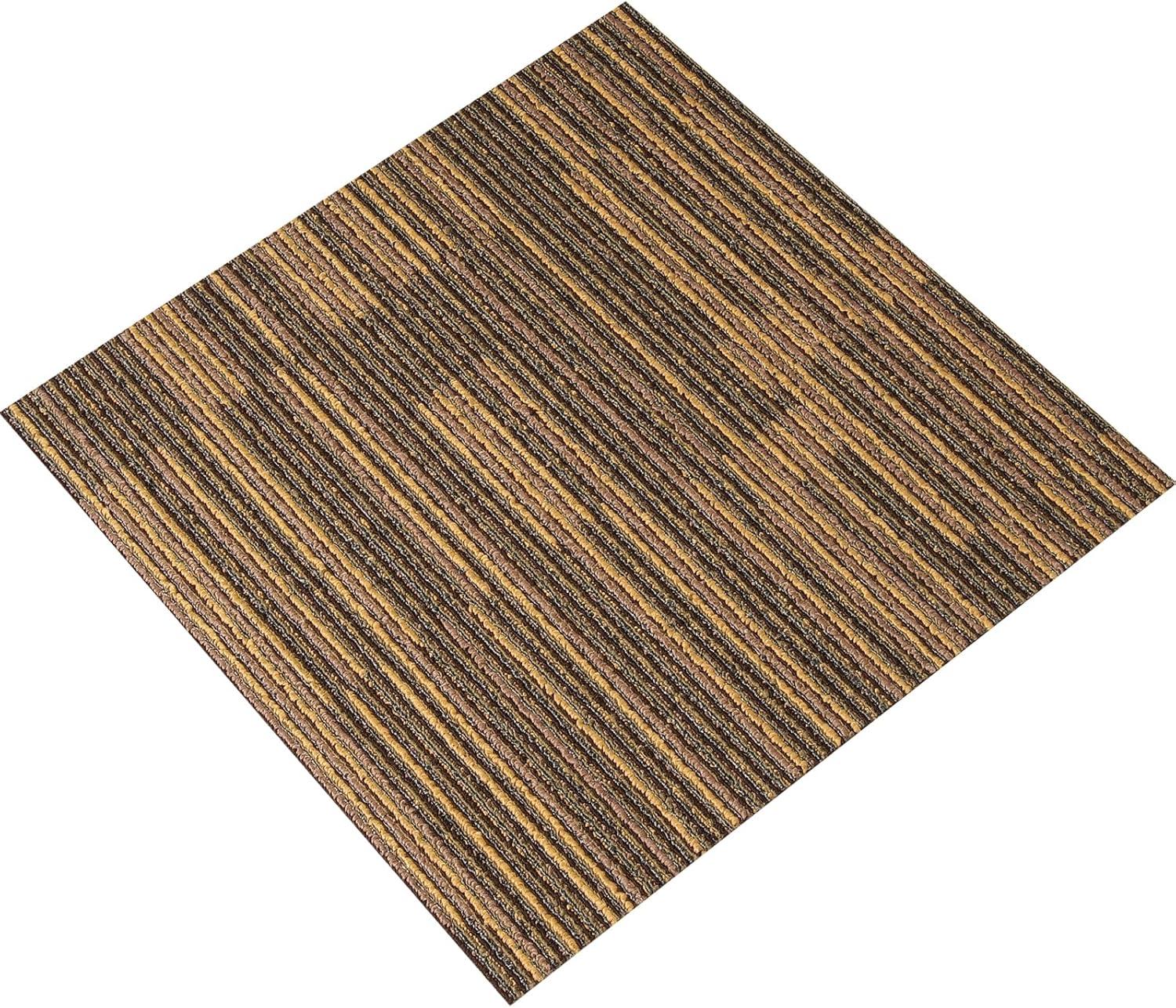 20'' W x 20'' L Level Cut And Loop Polyester Carpet Tile