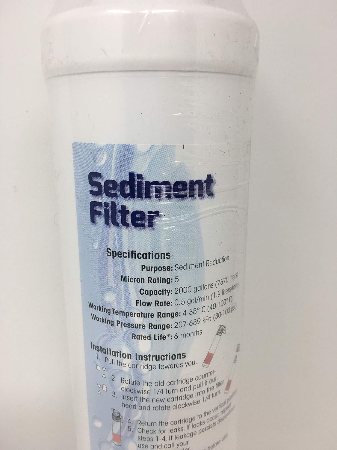 Aqua Flo Platinum Quick Change Sediment Water Filter Cartridge