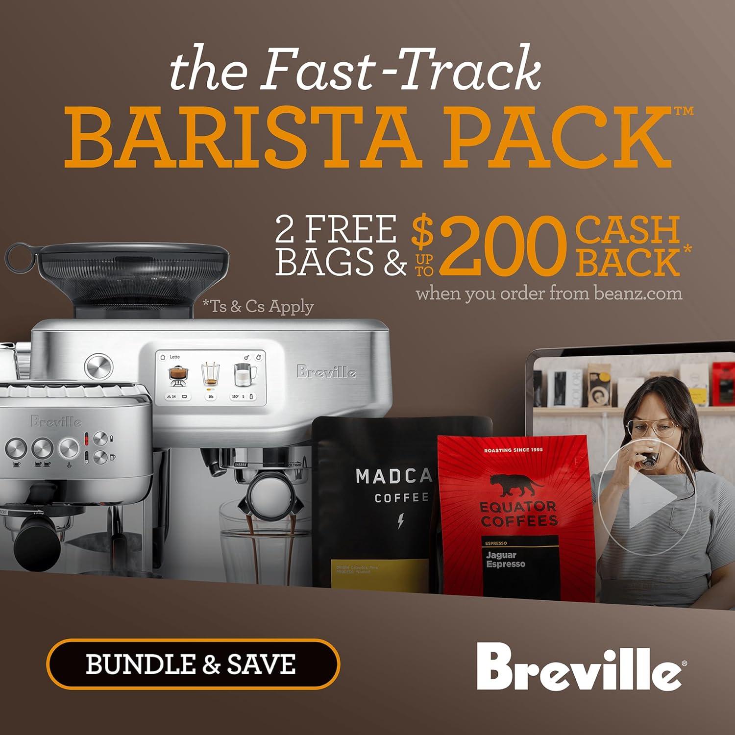 Breville 12c Grind Control Drip Coffee Maker Brushed Stainless Steel BDC650BSS: Programmable Grinder, Thermal Carafe