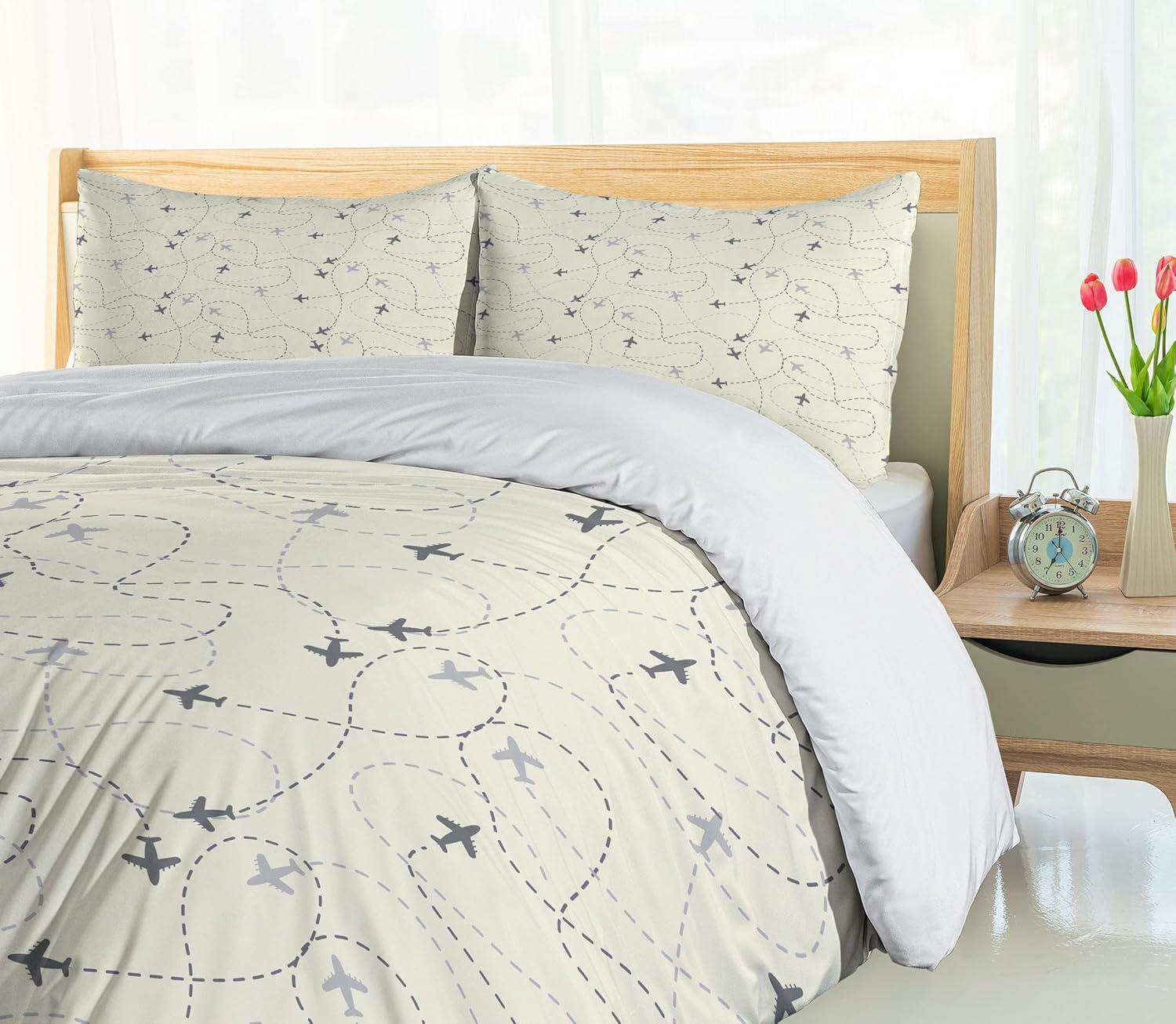 Airline Modern & Contemporary Duvet Cover Set