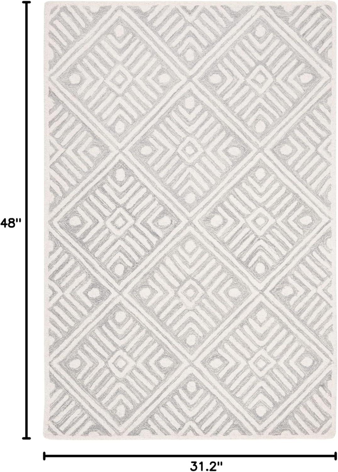 Micro-Loop MLP262 Hand Tufted Area Rug - Safavieh