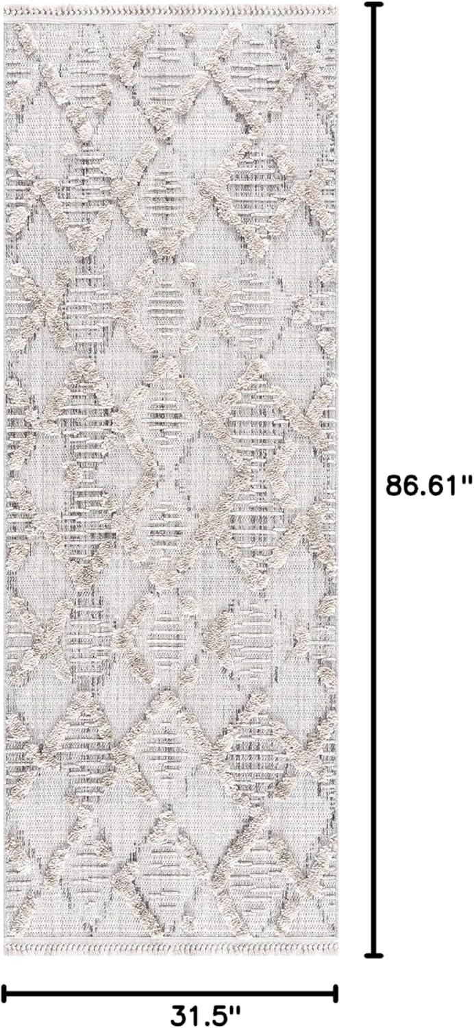 Hauteloom Runner Runner Rug   Charcoal