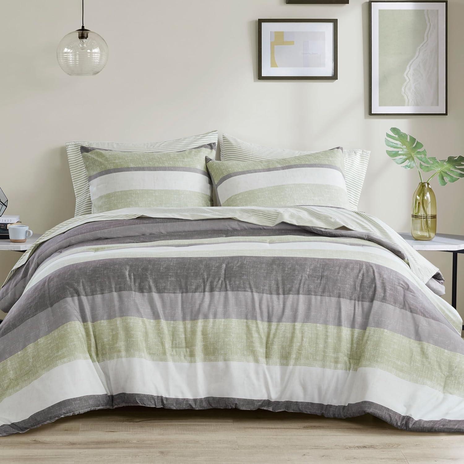 Madison Park Essentials Jaxon Comforter Set with Bed Sheets