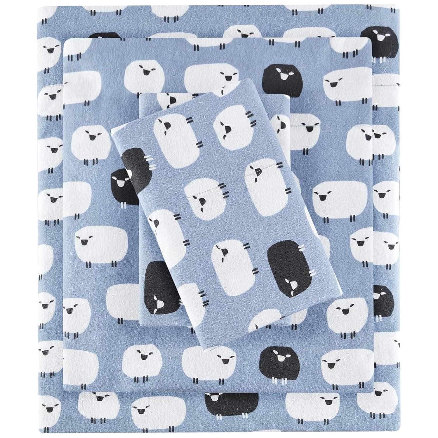 Woolrich 100% Cotton Flannel Sheet Set