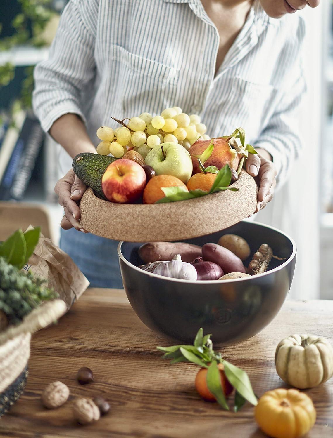 Emile Henry Burgundy Deep Fruit Storage Bowl
