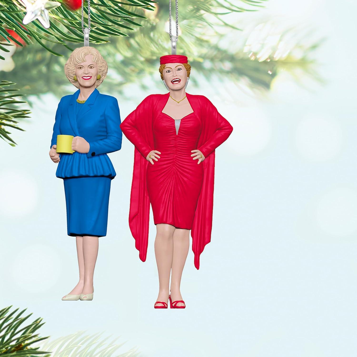 Hallmark 2024 Ornament - Mini The Golden Girls Ornaments, Set of 4