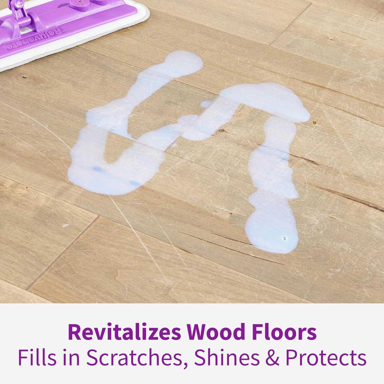 Rejuvenate Professional Wood Floor Restorer and Polish, Satin Finish, 32oz