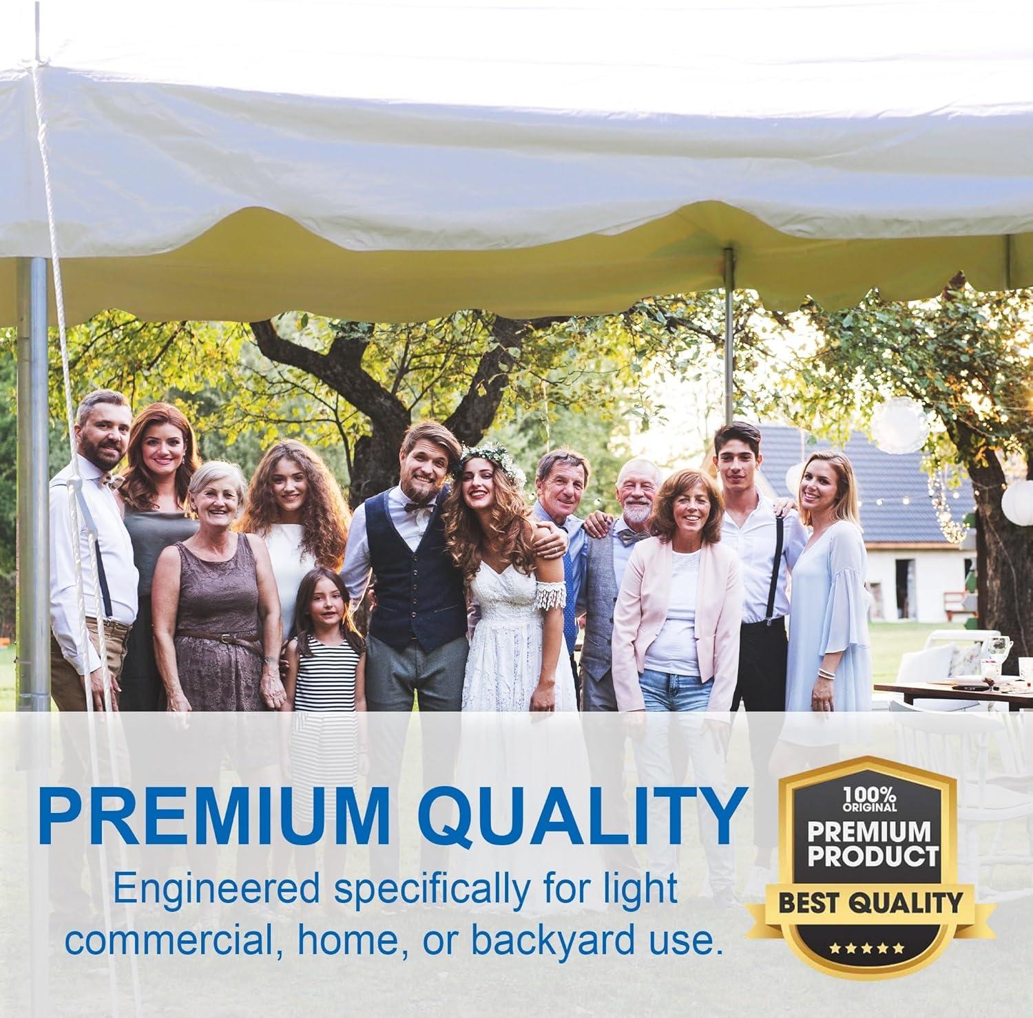Party Tents Direct Galvanized Party Steel Tent