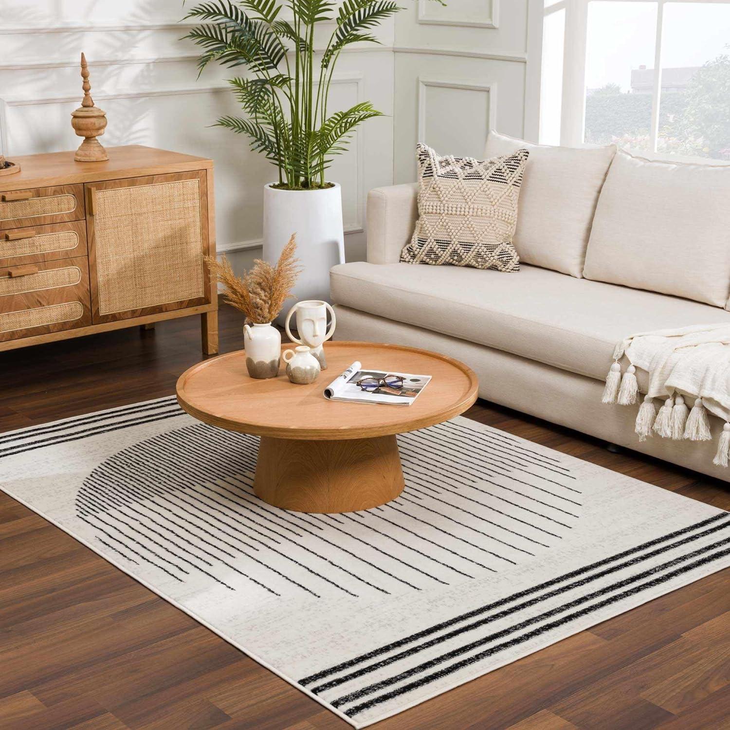 Hauteloom Runner Area Rug   Black