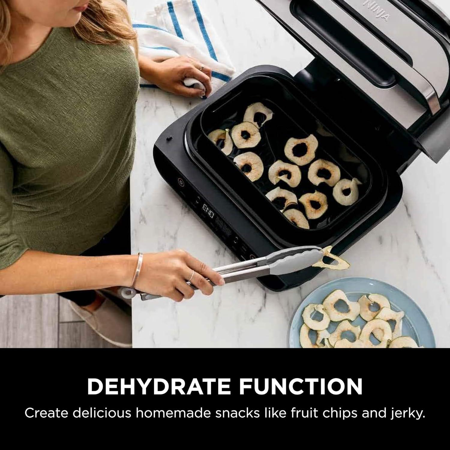 Ninja Ninja Foodi Smart XL 6-in-1 Indoor Grill with 4-qt Air Fryer, Roast, Bake, Broil, & Dehydrate