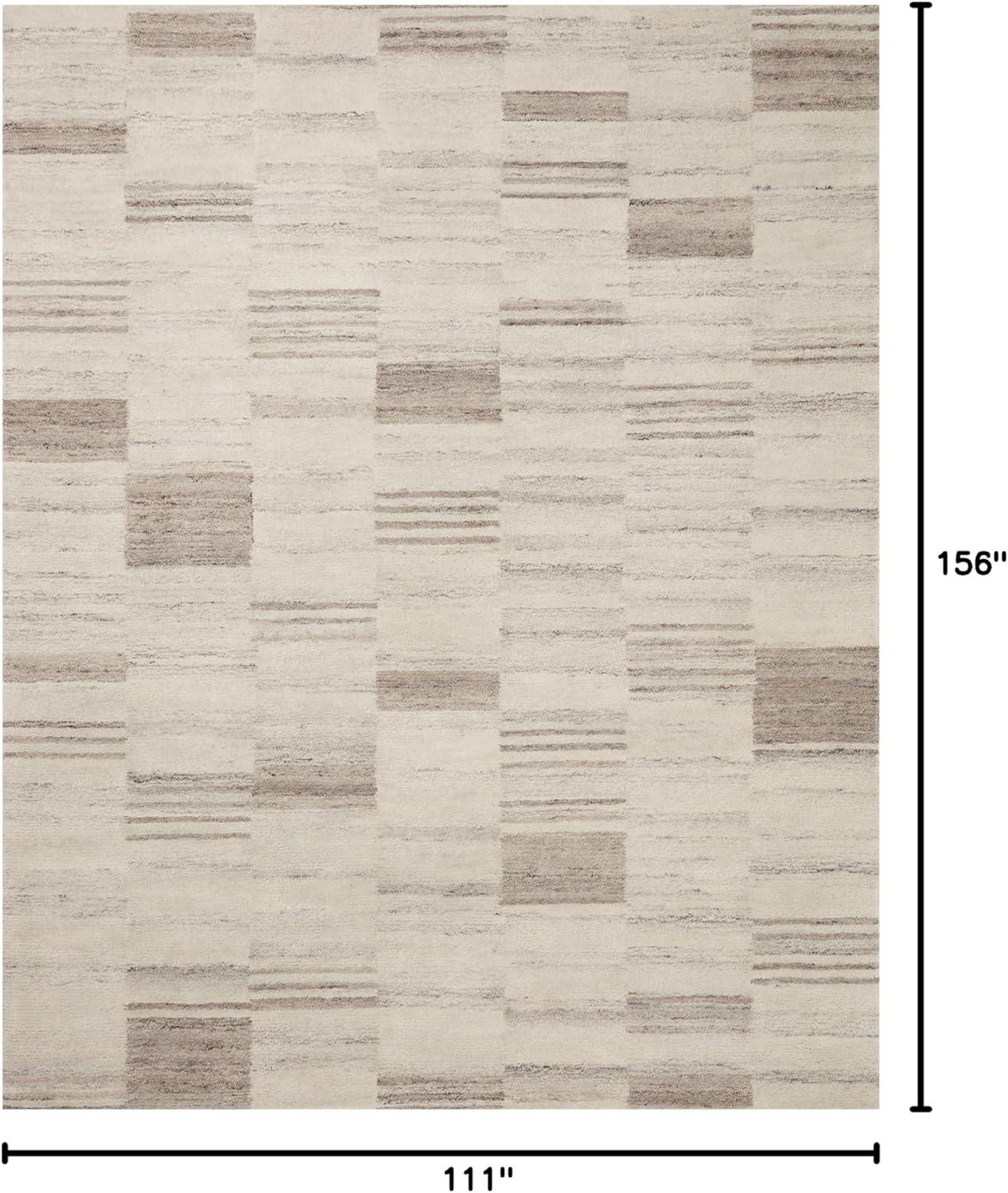 Amber Lewis x Loloi Rocky Ivory / Dove Area Rug