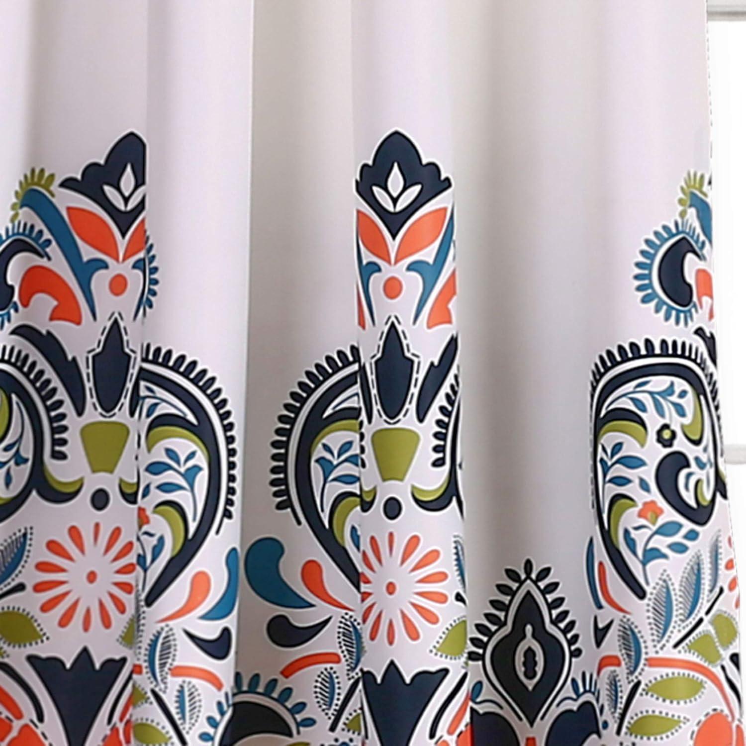 Lush Decor Polyester Room Darkening Curtain Pair (Set of 2)