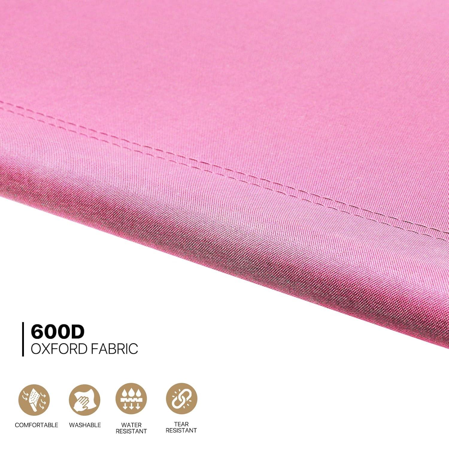 Folding Travel Cot Portable Camping Bed with Pillow & Carry Bag for Beach Indoor & Outdoor Travel