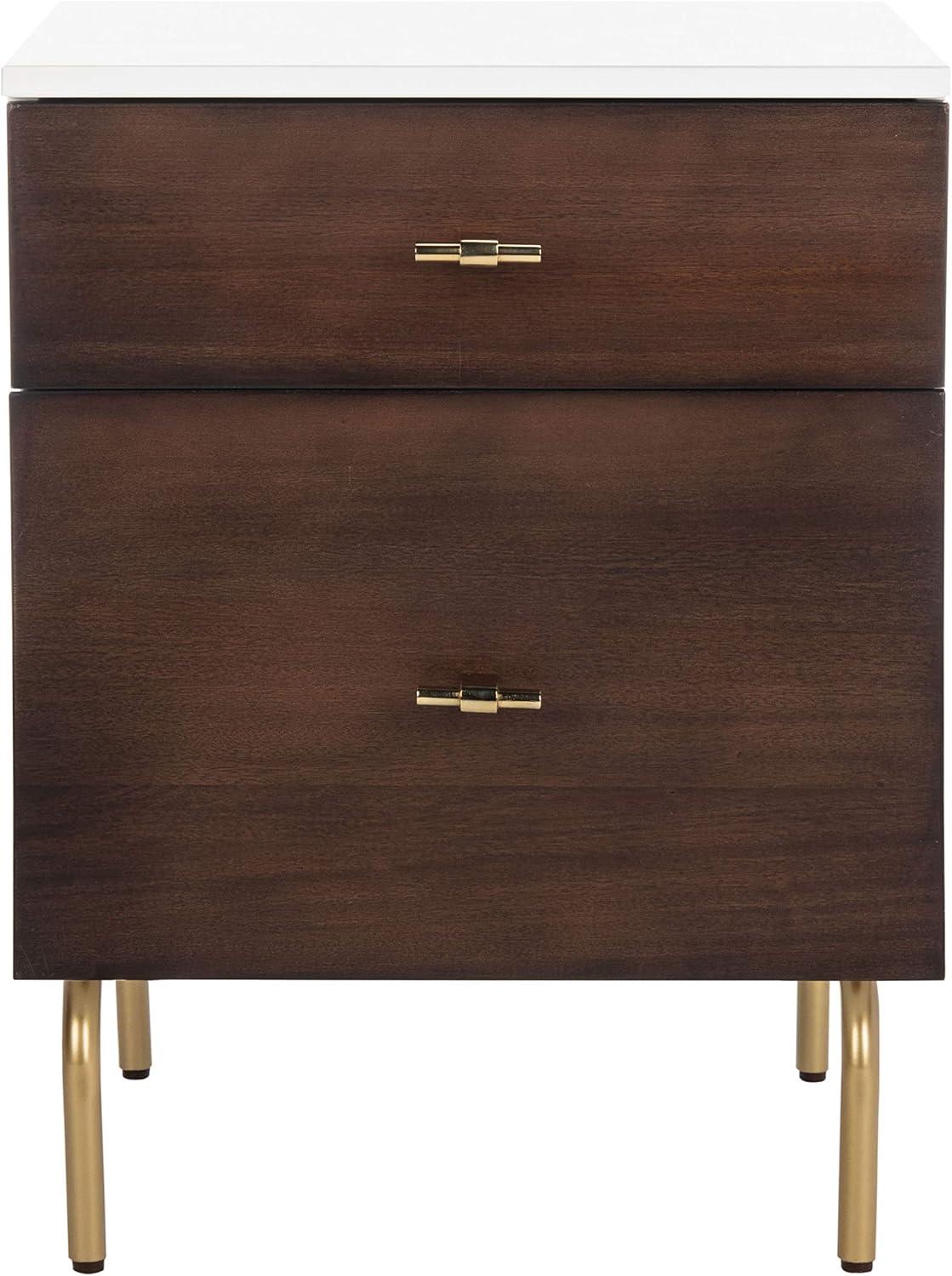 Genevieve 2 Drawer Nightstand  - Safavieh