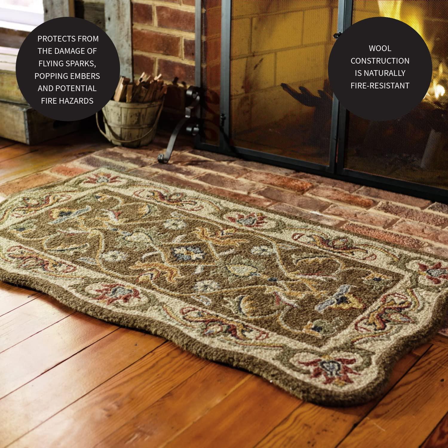 McLean Hand-Tufted Wool Black Area Rug