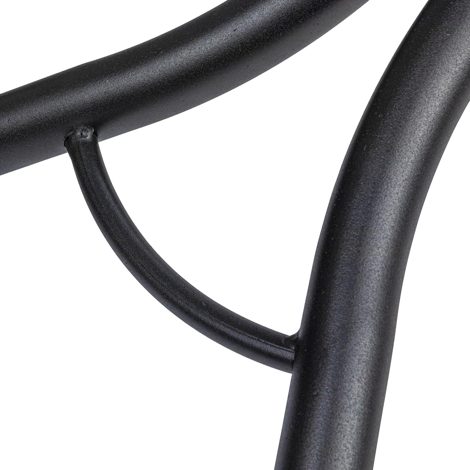 Household Essentials Wide Mega Ironing Board 4-Leg Matte Black Frame Gray Cover: Collapsible Metal, 59" x 18.75", 18.44 lbs