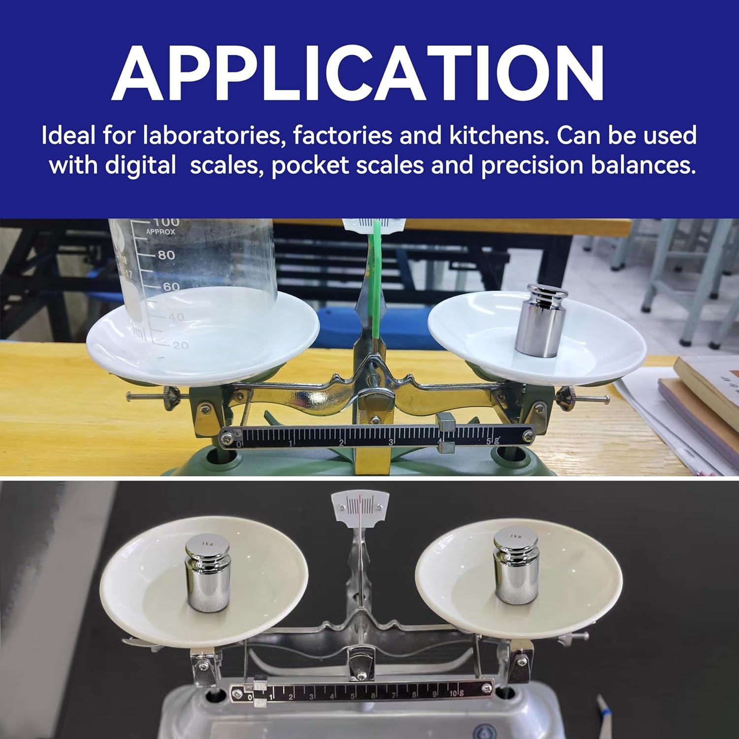 Escali 50g Calibration Weight – Precision Stainless Steel Calibration Weights for Digital Scale, Lab Balances, and Jewelry Scales
