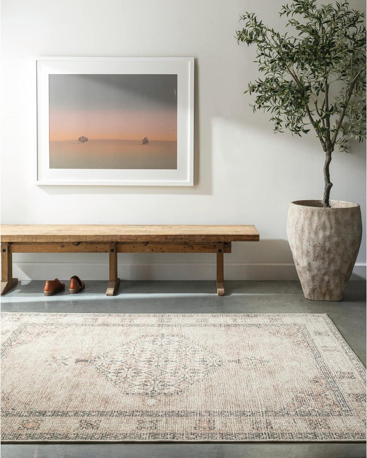 Becki Owens x Livabliss Lila Oriental Bran Area Rug