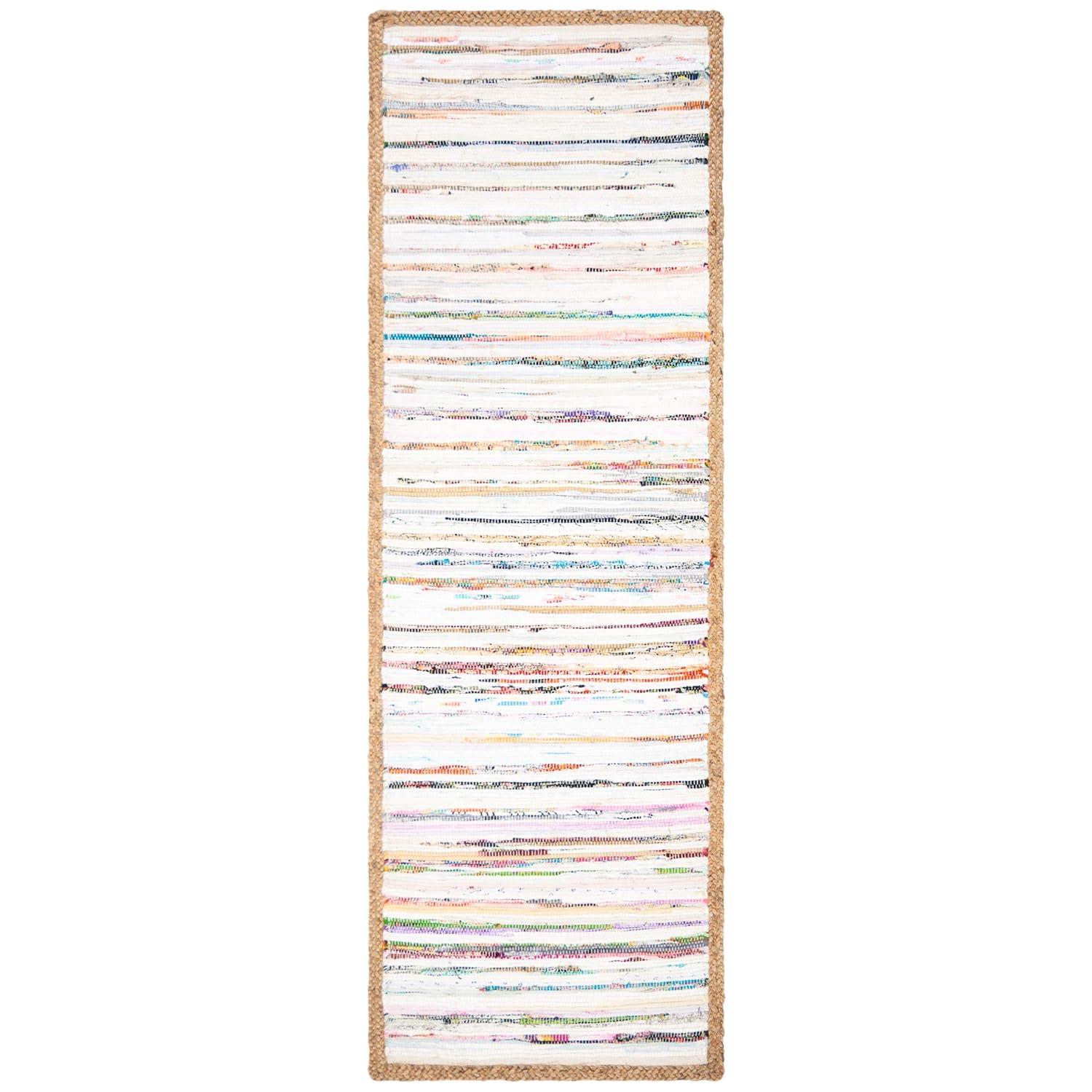 Montauk MTK960 Hand Woven Runner Rug - Grey/Natural - 2'3"x7' - Safavieh.