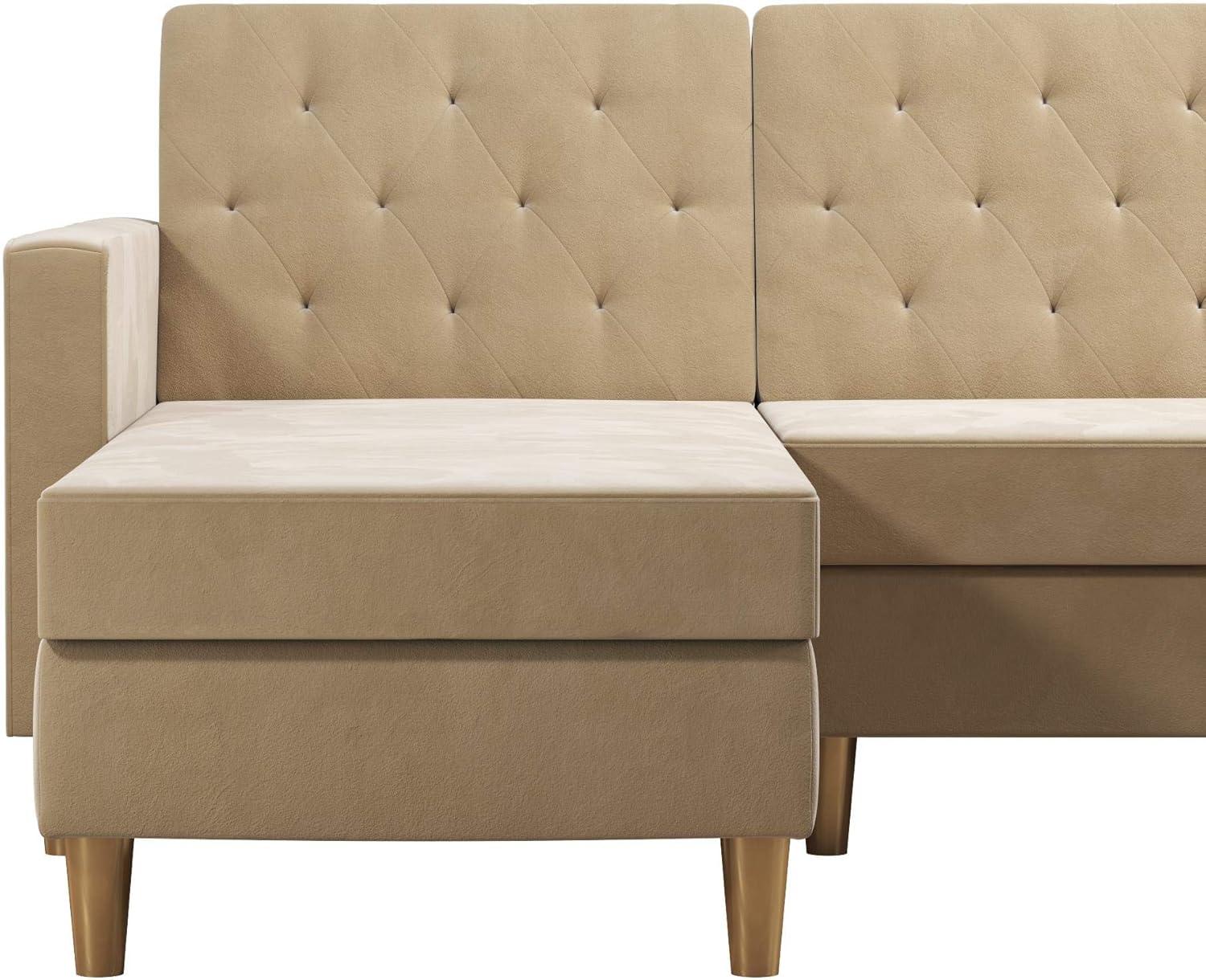 Liberty Upholstered Reversible Chaise Sectional with Storage