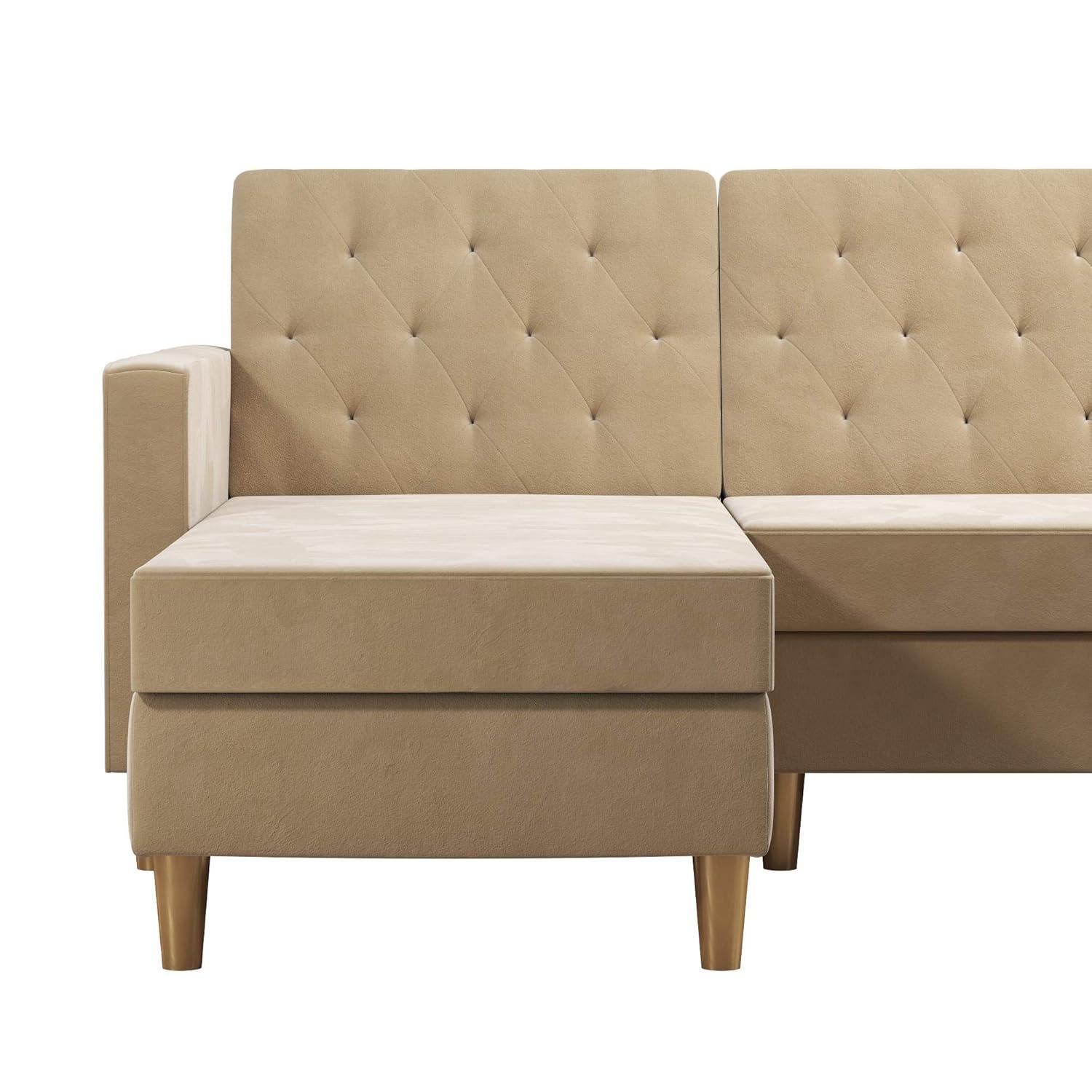 Liberty Upholstered Reversible Chaise Sectional with Storage