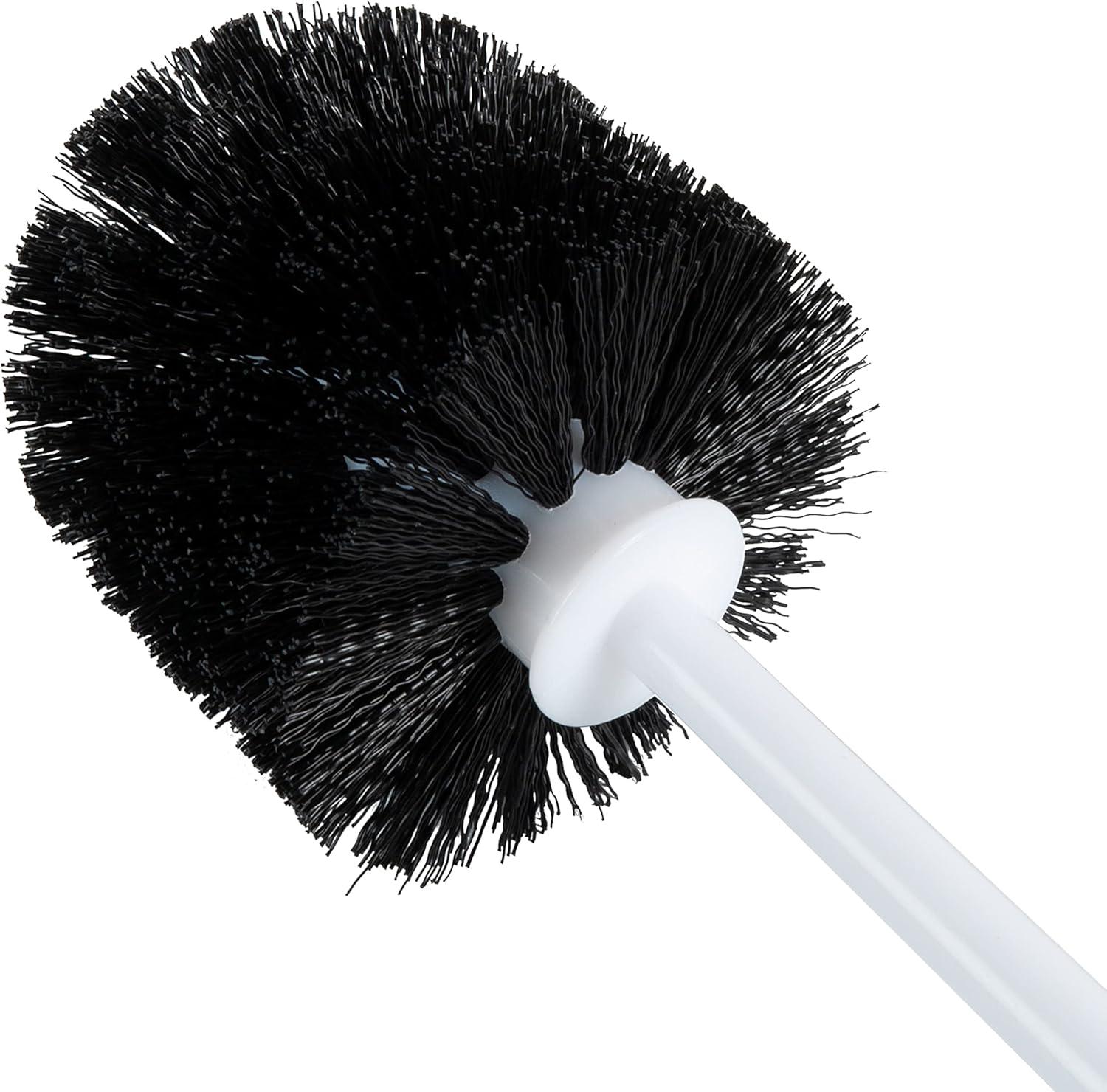 Bath Bliss 2-in-1 Bowl Brush & Plunger White