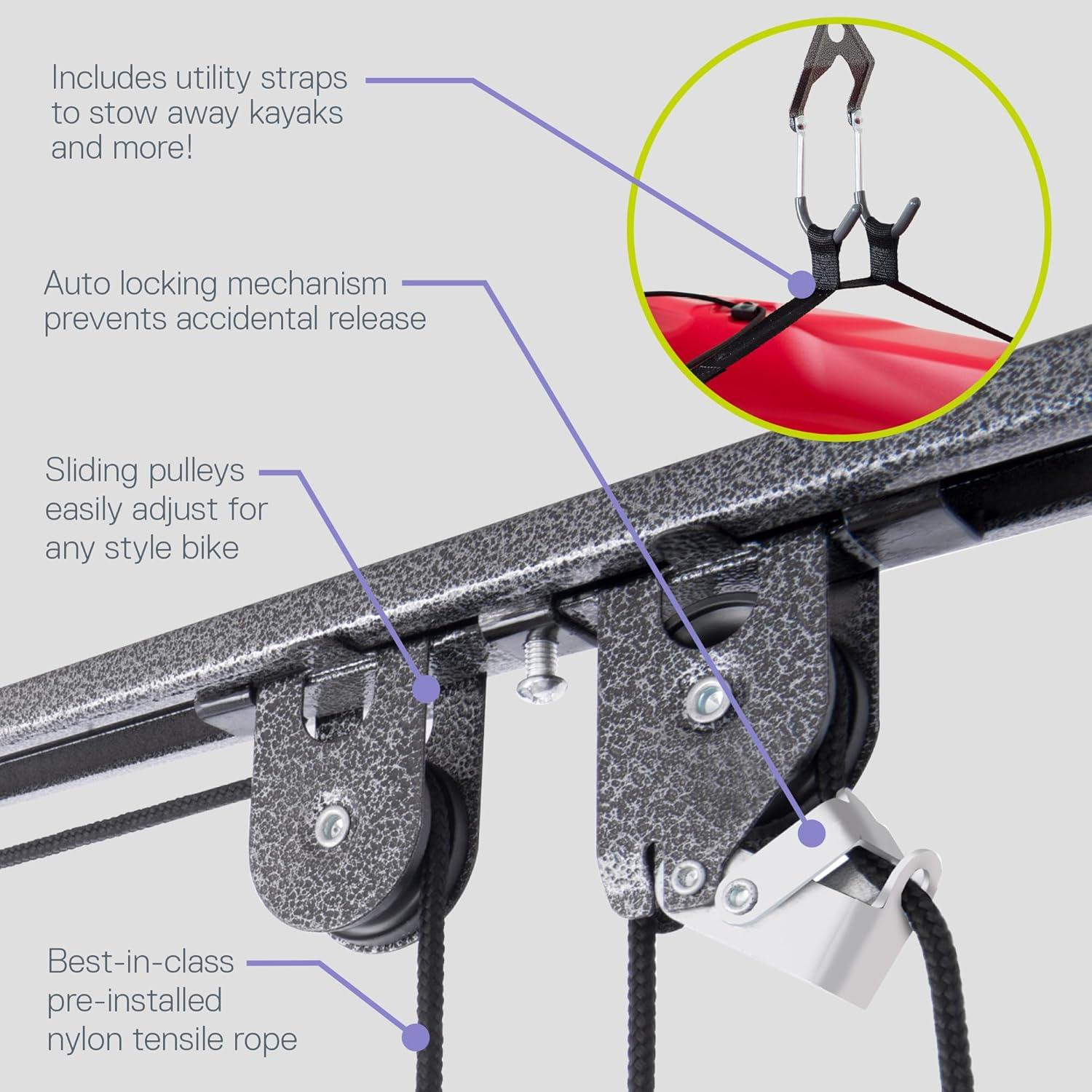 Steel Ceiling Bike Rack