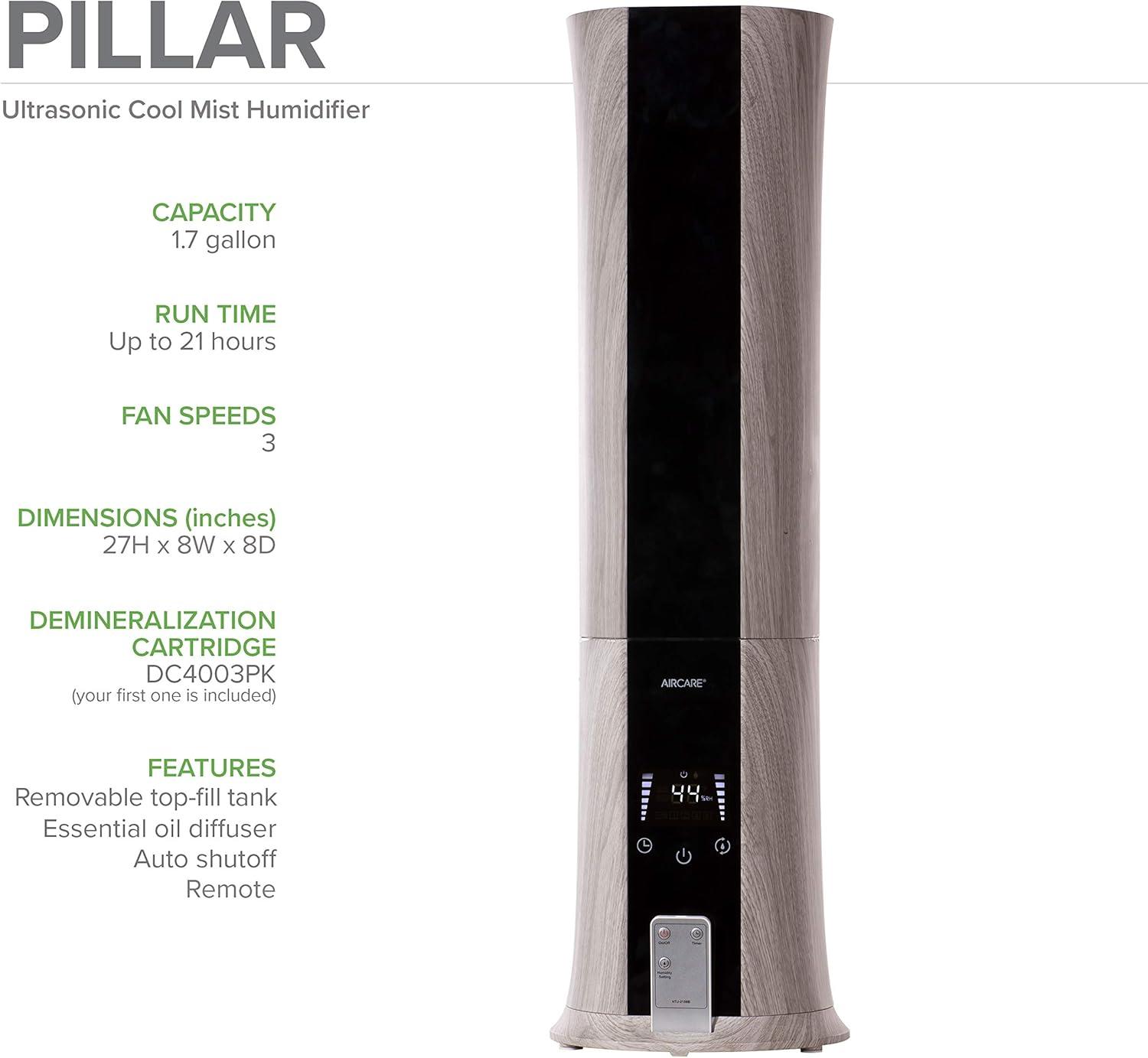 AIRCARE Pillar Ultrasonic Humidifier Beige