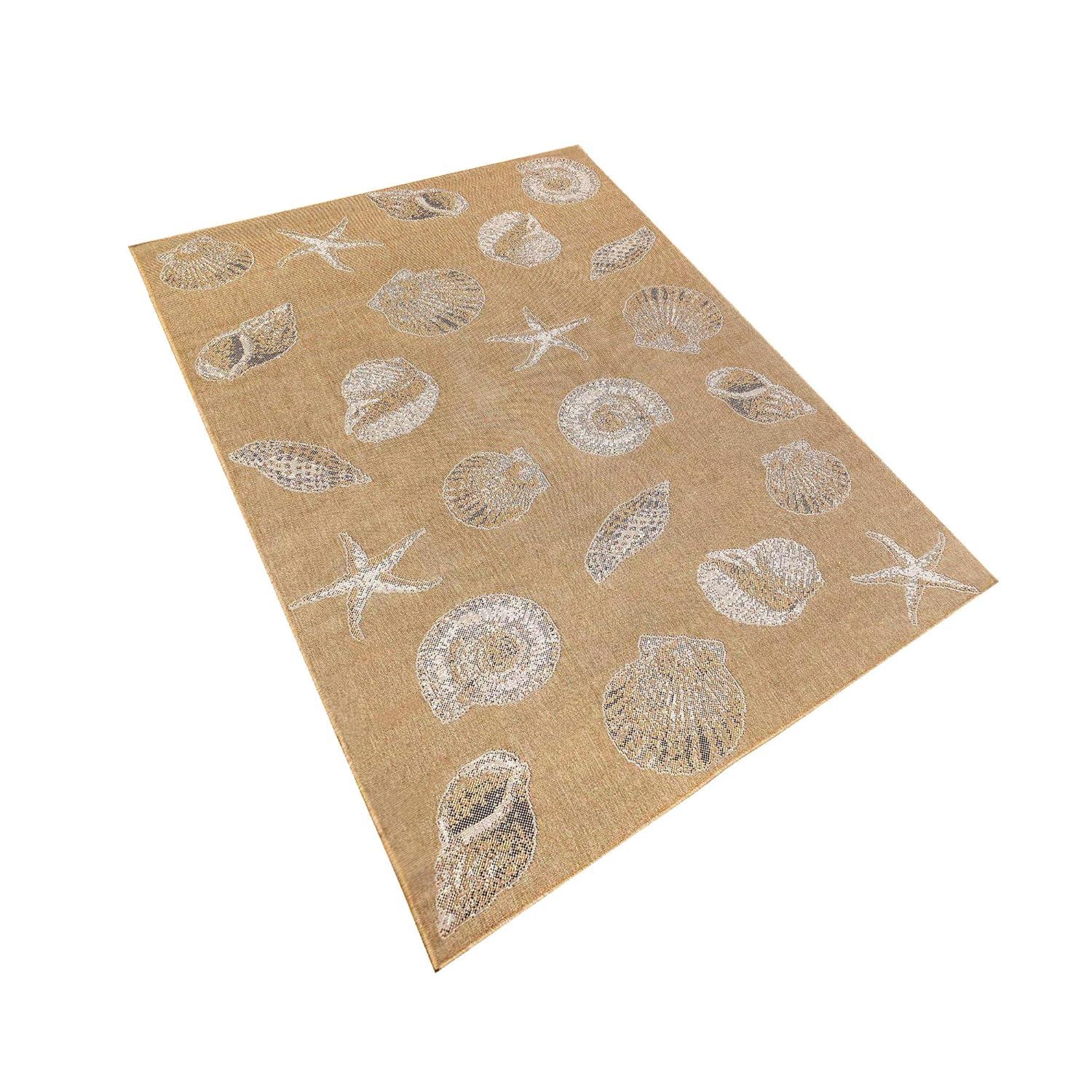 Saldanha Tan Indoor / Outdoor Area Rug