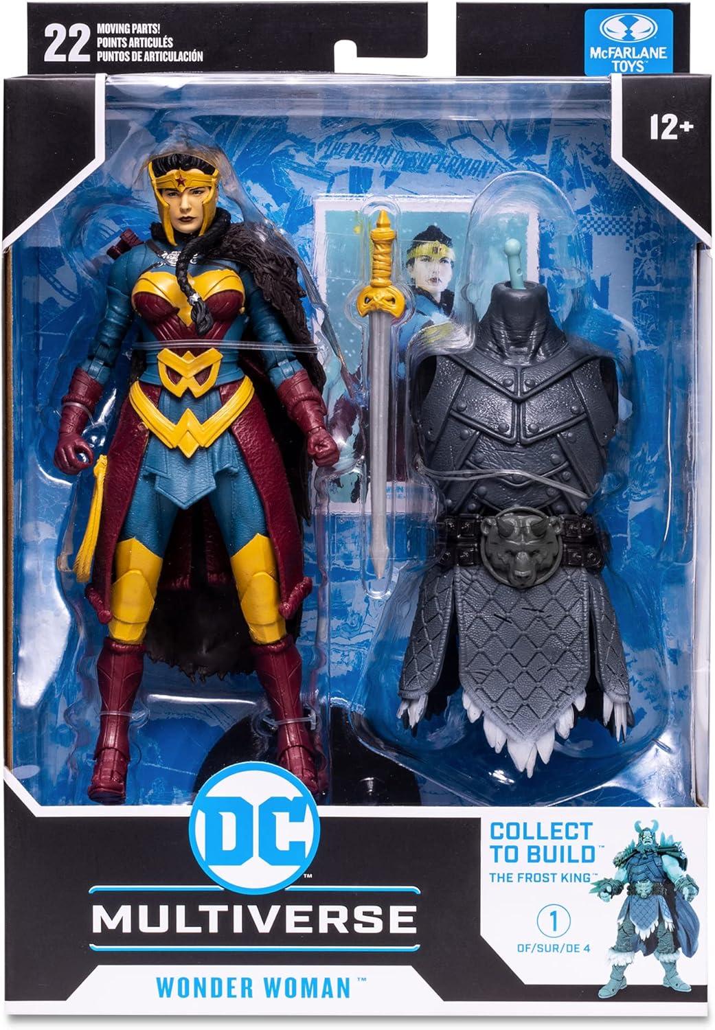 DC Comics Build-A-Figure - Frost King - Wonder Woman Action Figure