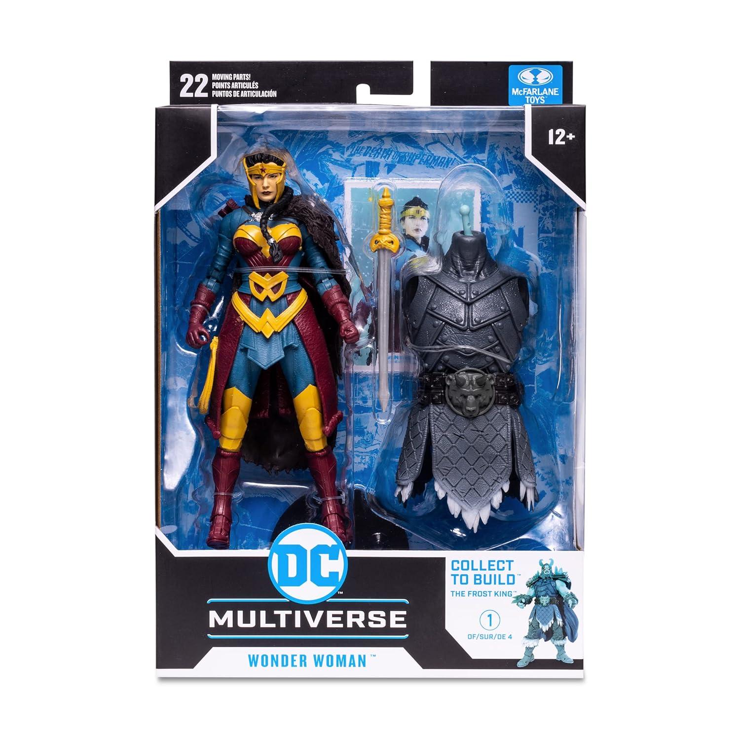 DC Comics Build-A-Figure - Frost King - Wonder Woman Action Figure