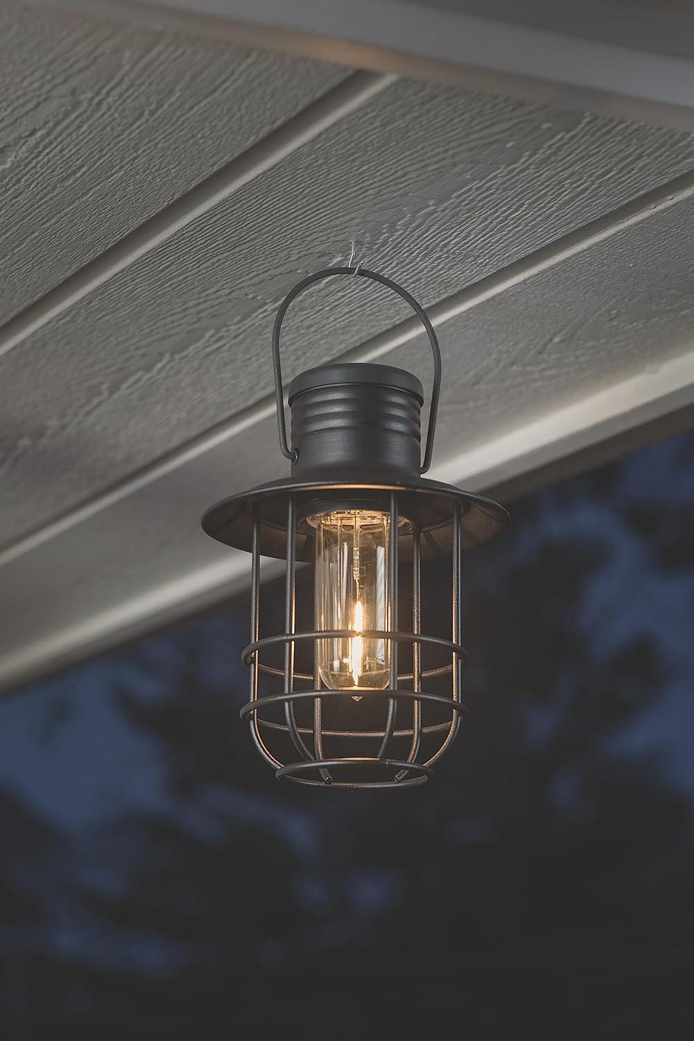 9'' Battery Powered Integrated LED Outdoor Lantern