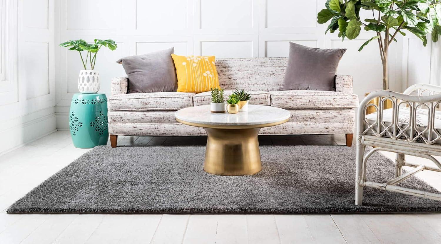 Unique Loom 2' 2 x 3' 0 Solo Calabasas Gray Area Rug